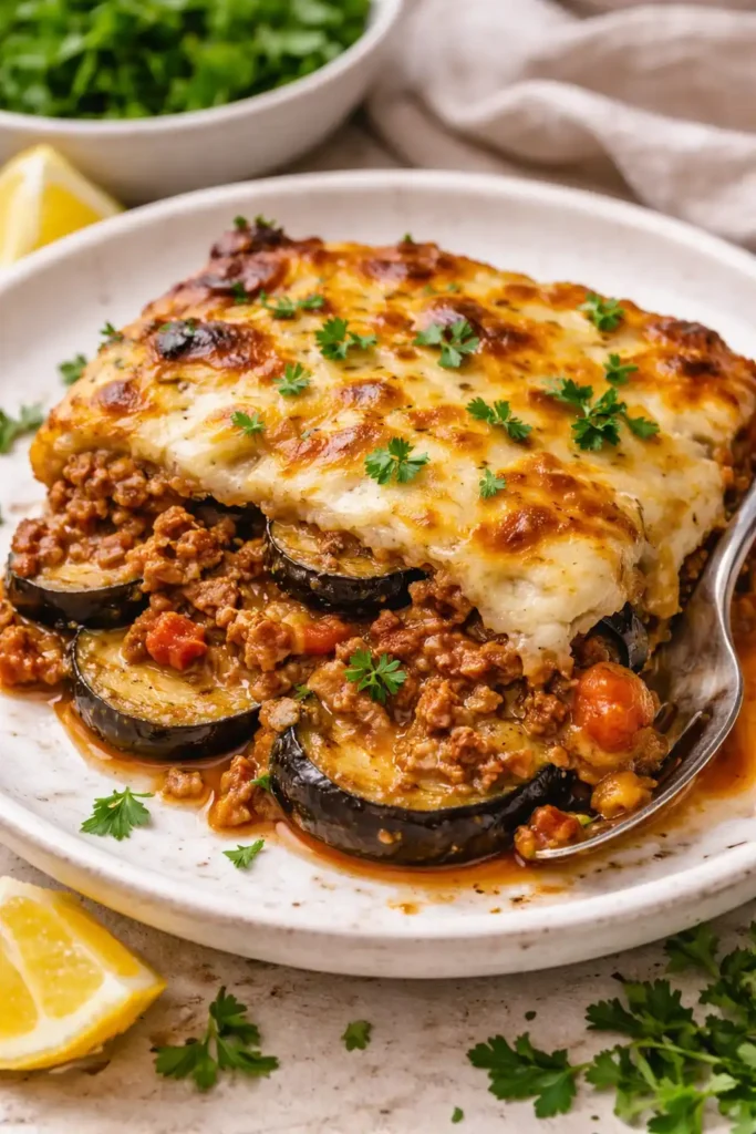 Jamie Oliver Meat Moussaka Recipe