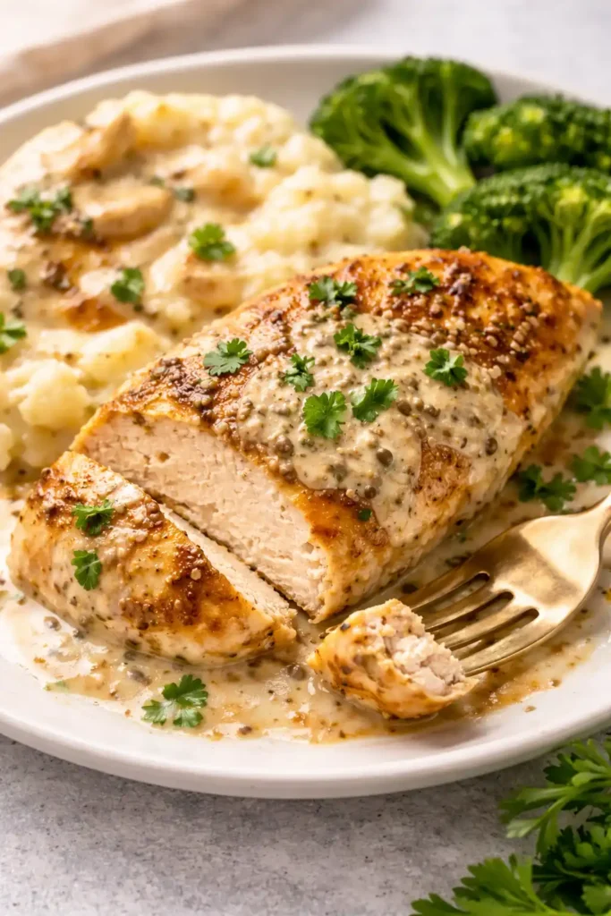 Jamie Oliver mustard chicken