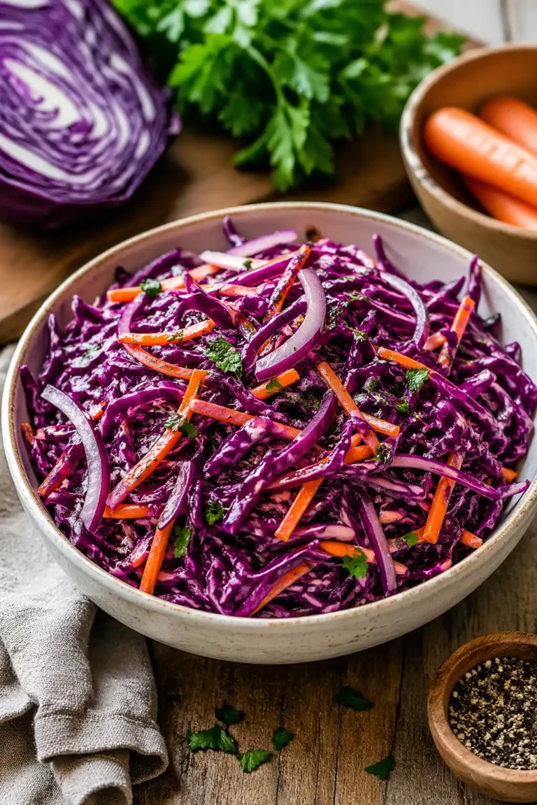 Jamie Oliver red cabbage slaw recipe