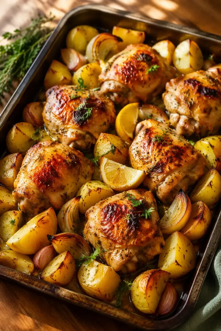 Nigella Chicken Potato Tray Bake