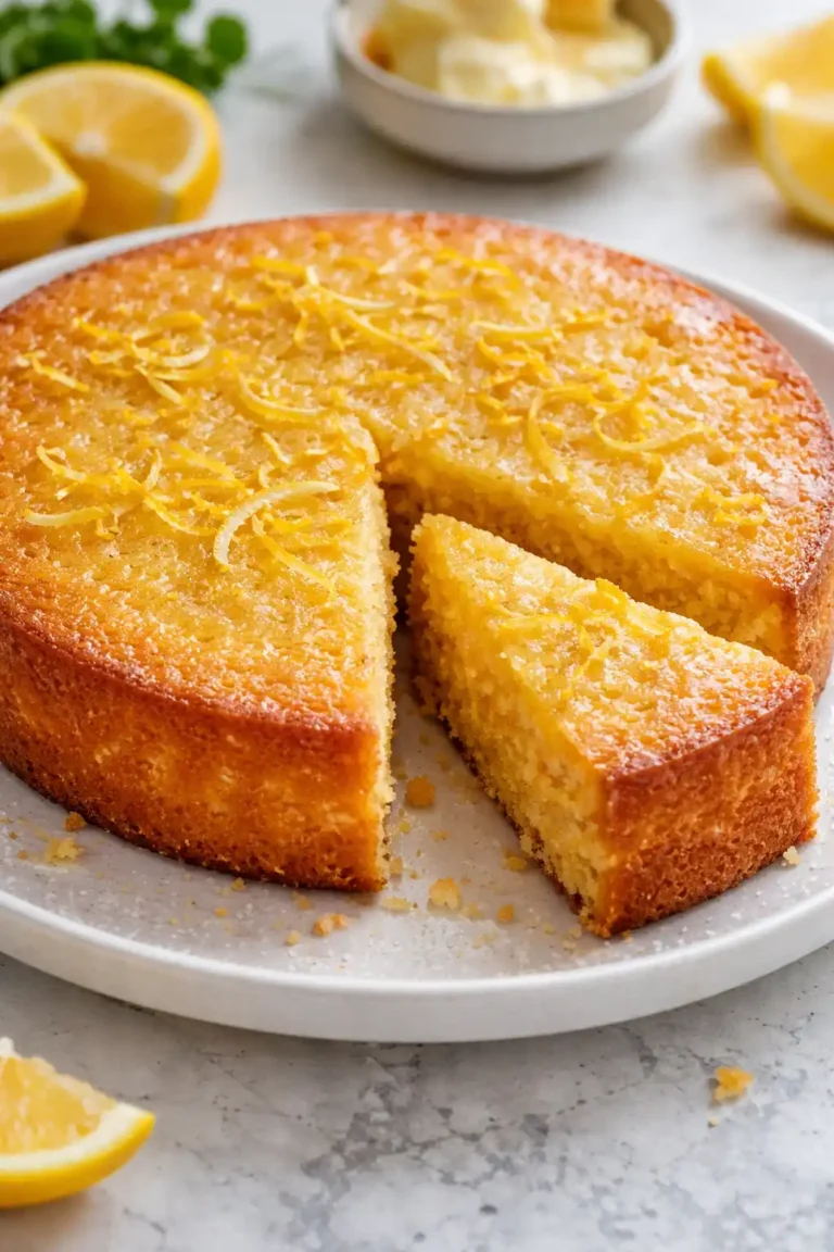 Nigella Lawson Lemon Polenta Cake