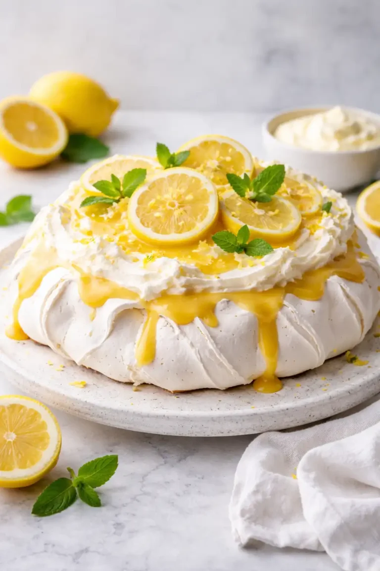 Nigella Lawson lemon pavlova recipe
