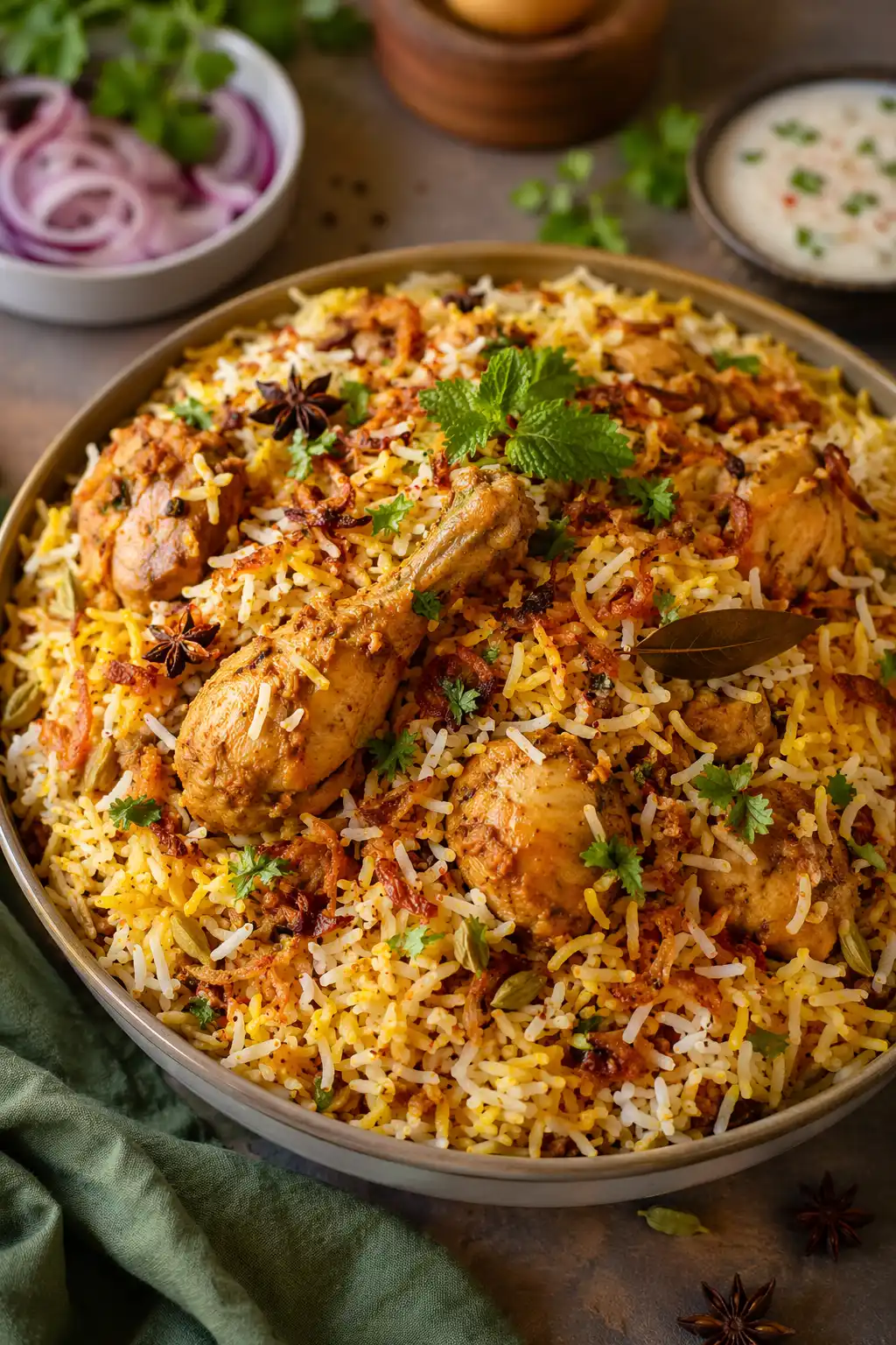Nigella chicken biryani