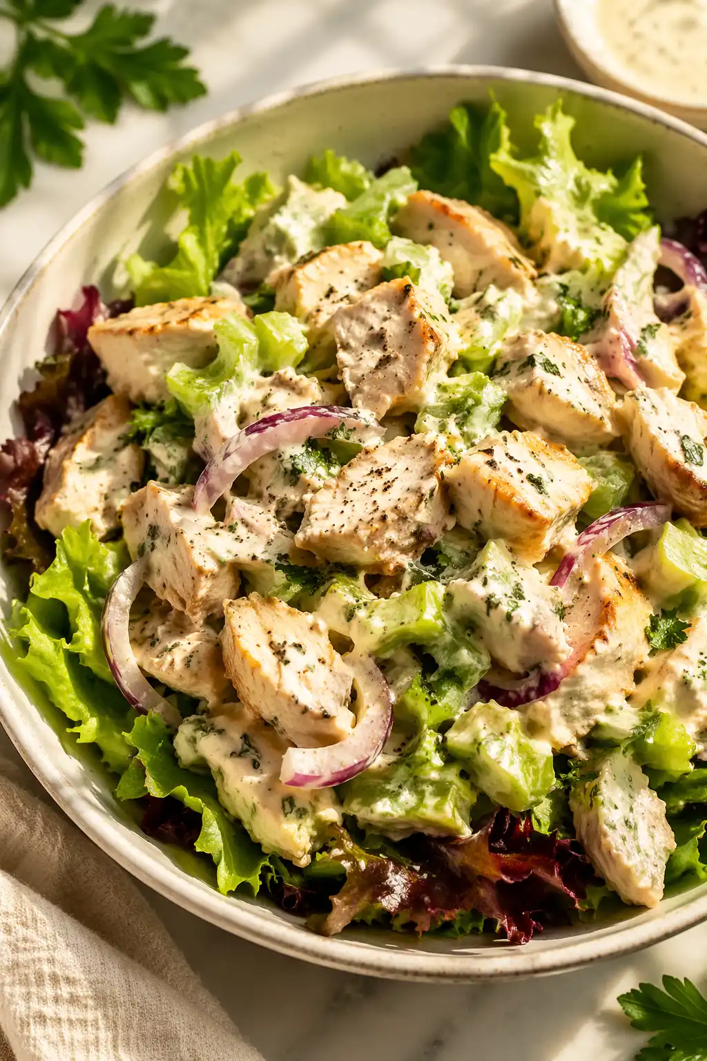 Nigella chicken salad
