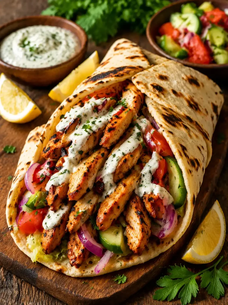 Nigella chicken shawarma