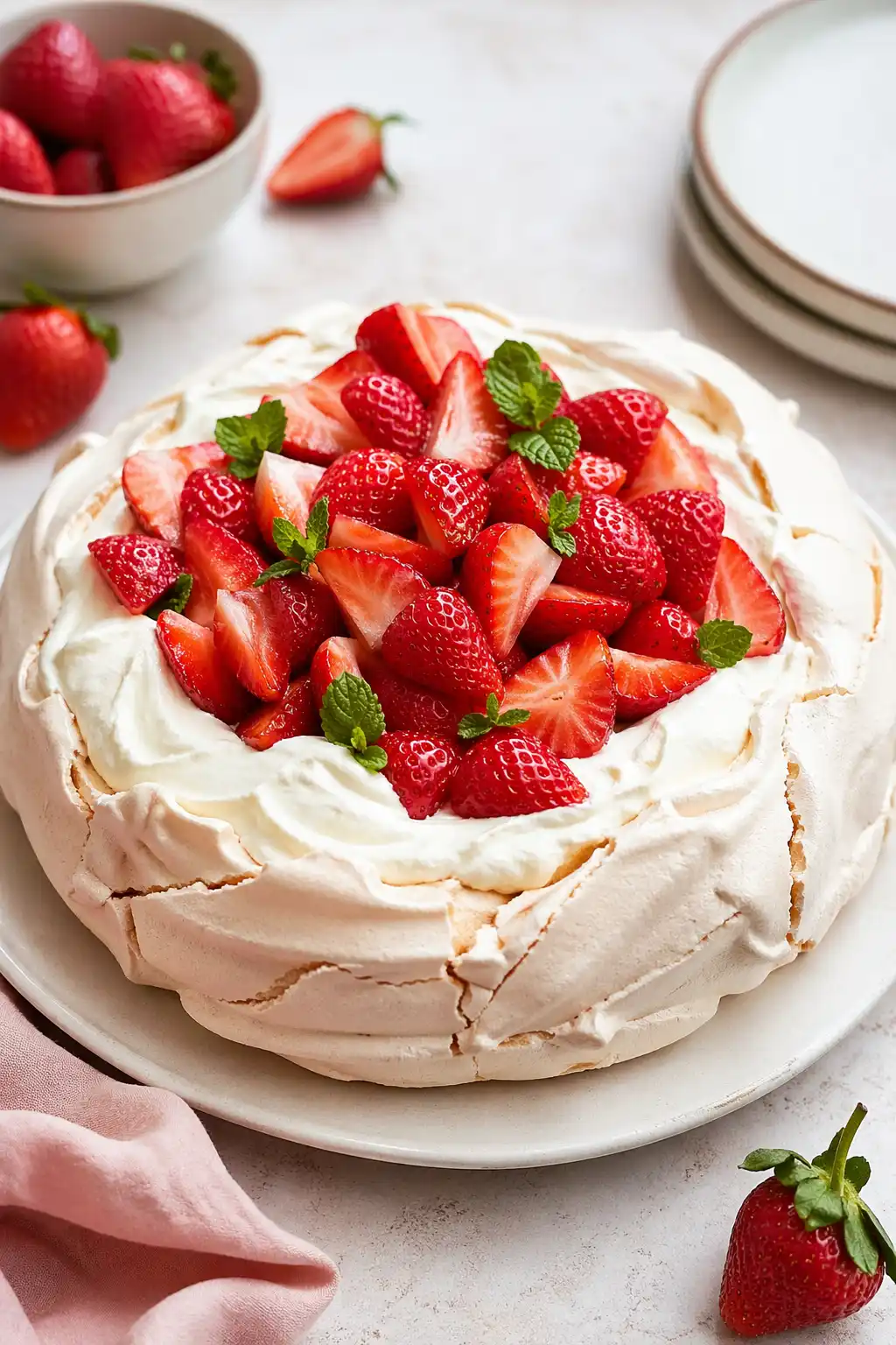 Nigella strawberry pavlova recipe