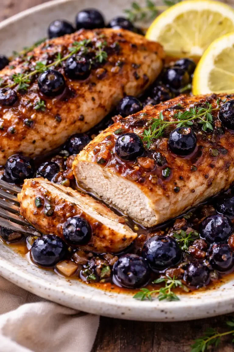 Jamie Oliver Chicken and Blueberry Recipe