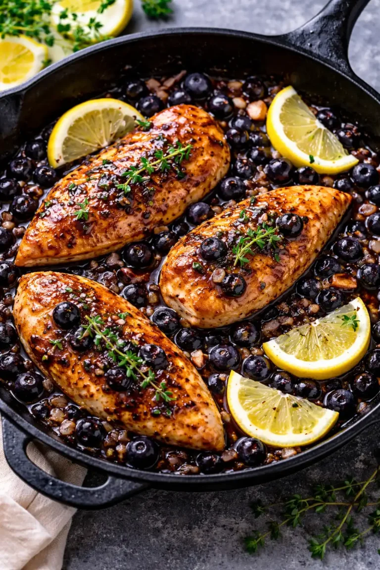 Jamie Oliver Chicken and Blueberry Recipe