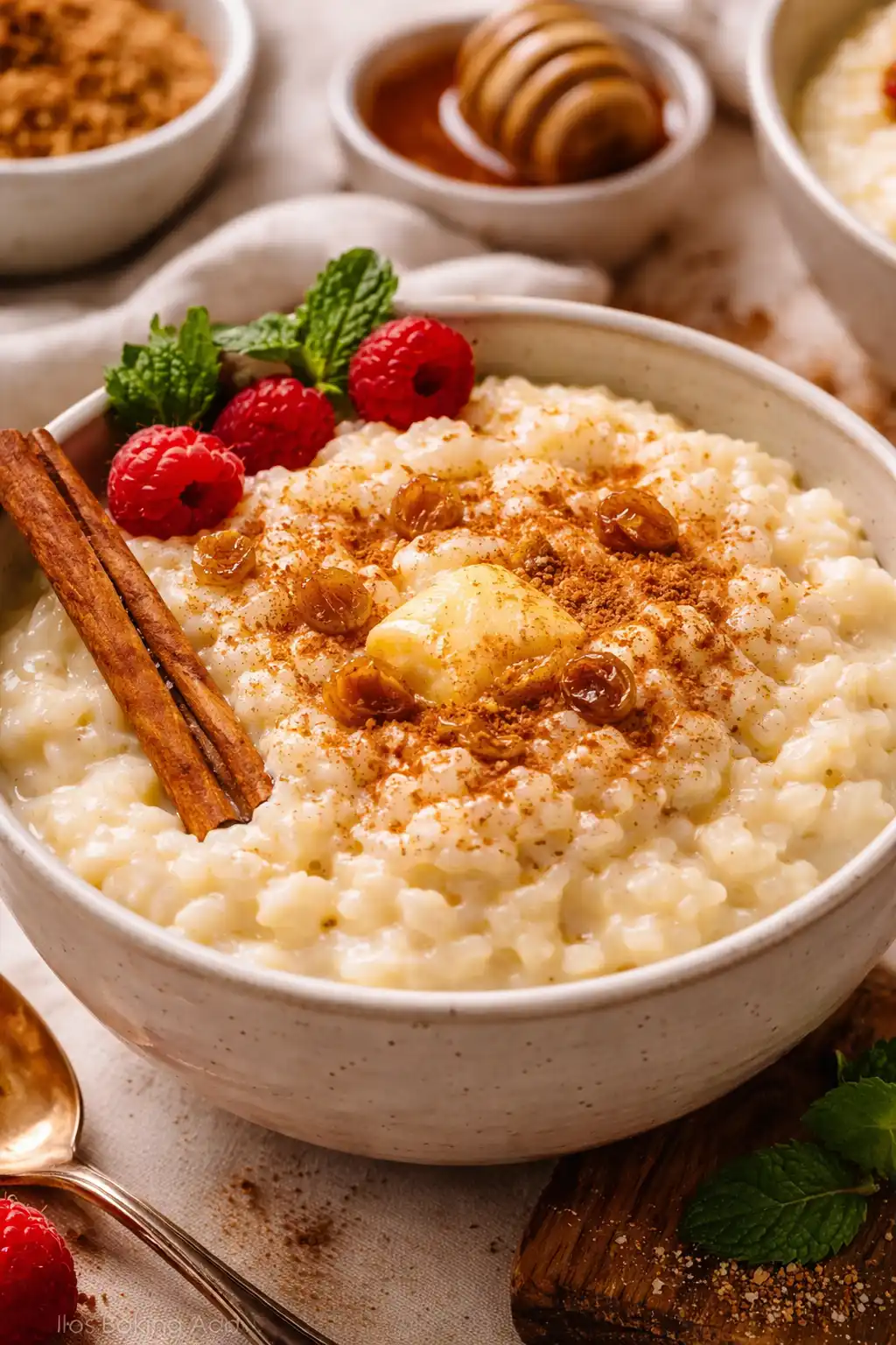Jamie Oliver creamy rice pudding