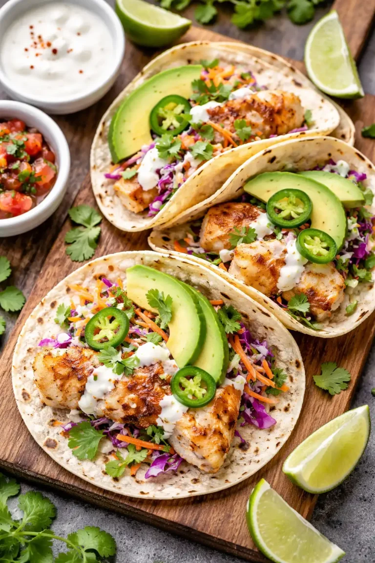 Jamie Oliver fish taco