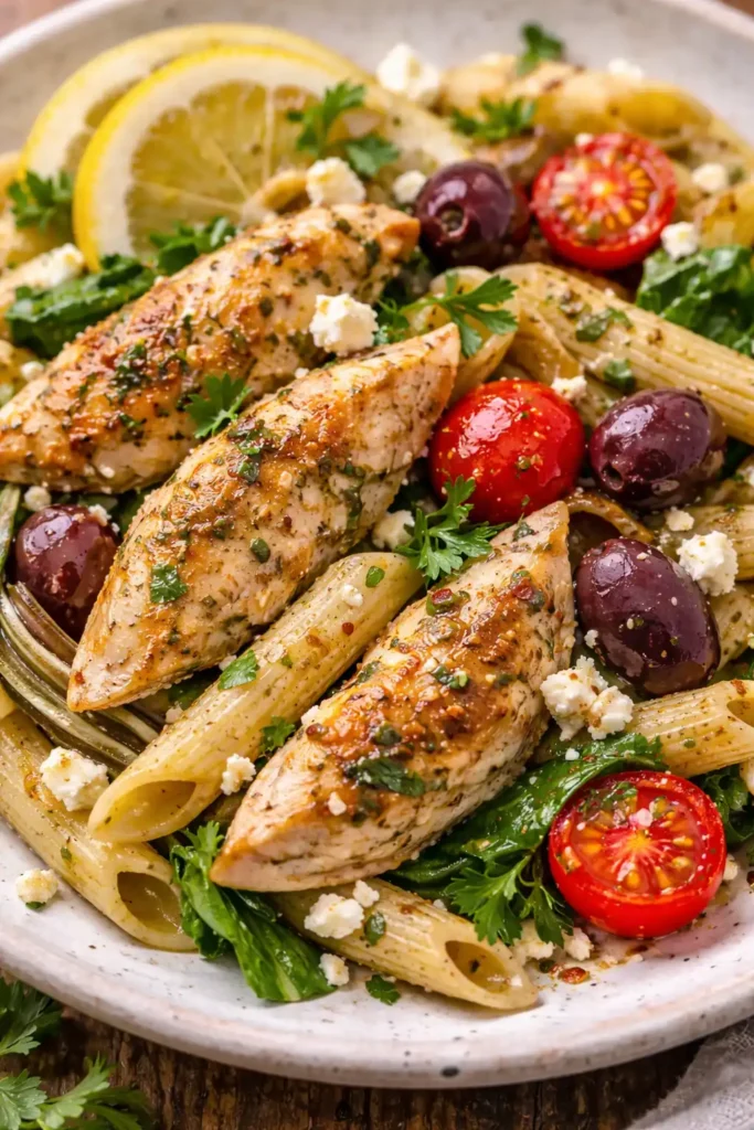 Jamie Oliver Greek Chicken Pasta Recipe