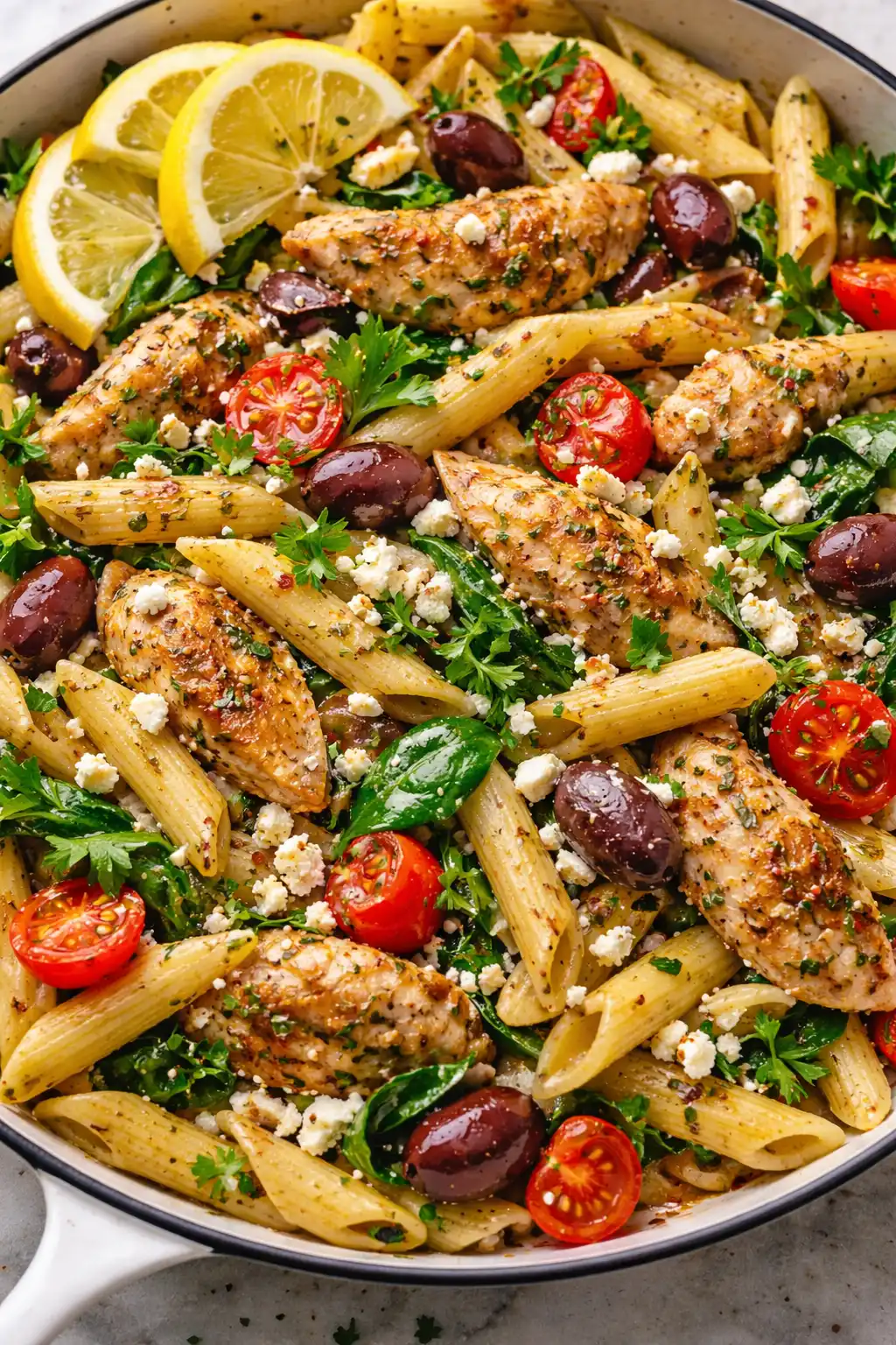 Jamie Oliver Greek Chicken Pasta