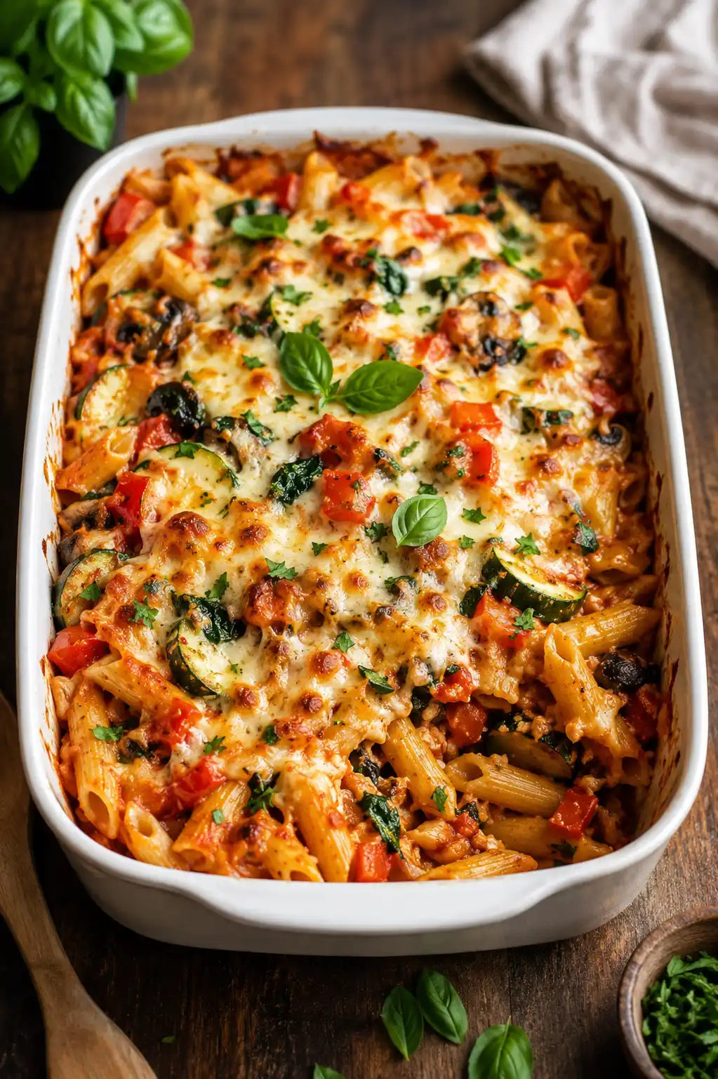 Jamie Oliver Vegetarian Pasta Bake