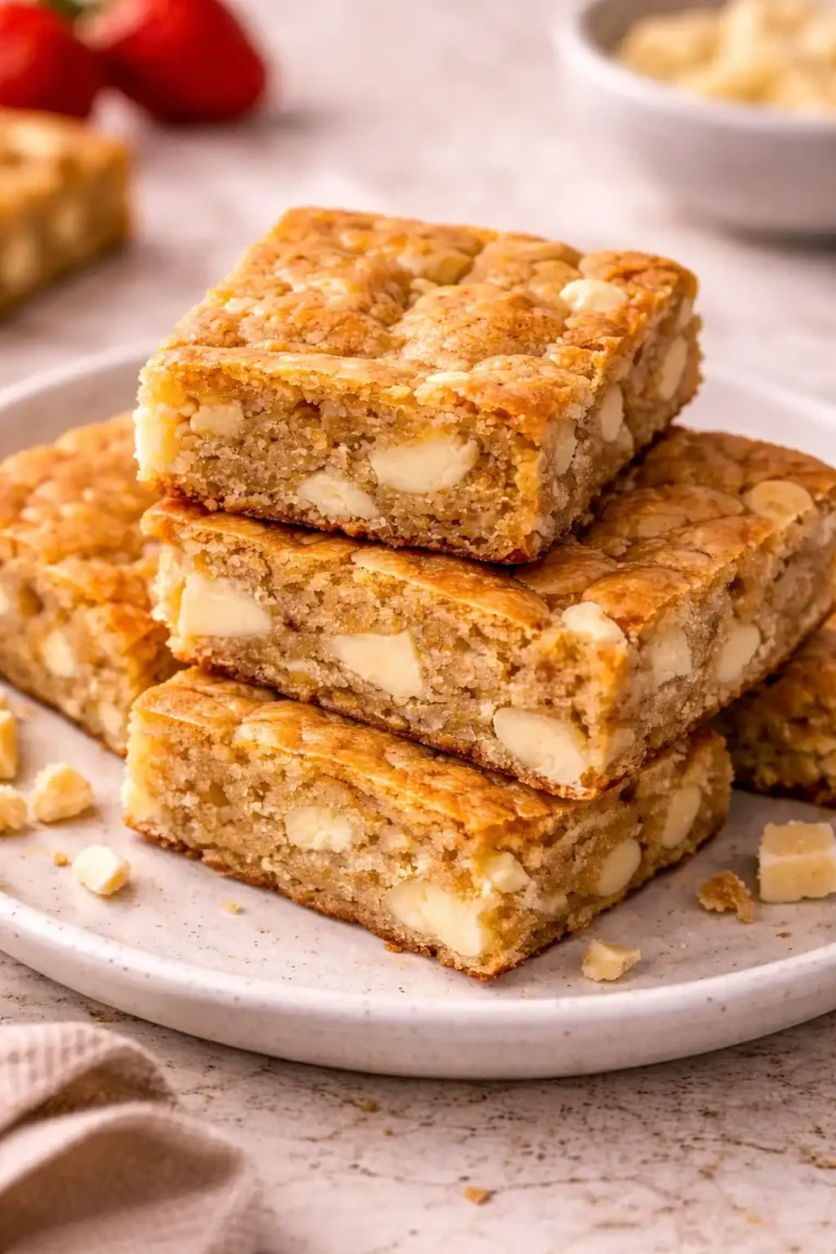 Jamie Oliver blondie cake recipe