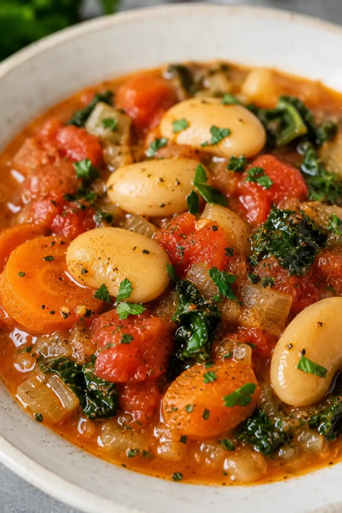 Jamie Oliver butter bean stew