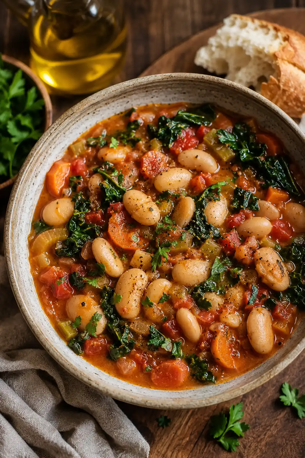 Jamie Oliver butter bean stew
