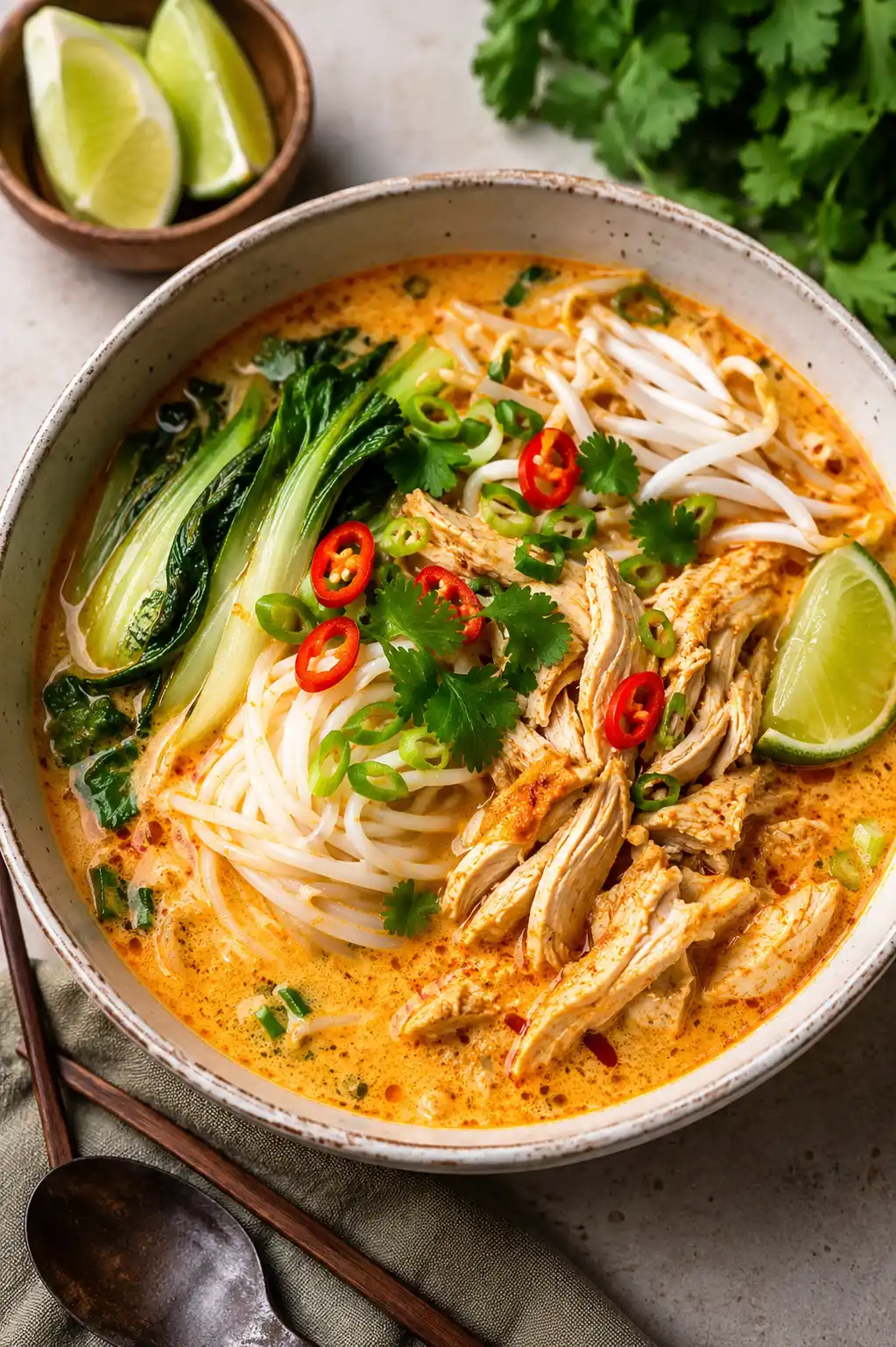 Jamie Oliver chicken laksa