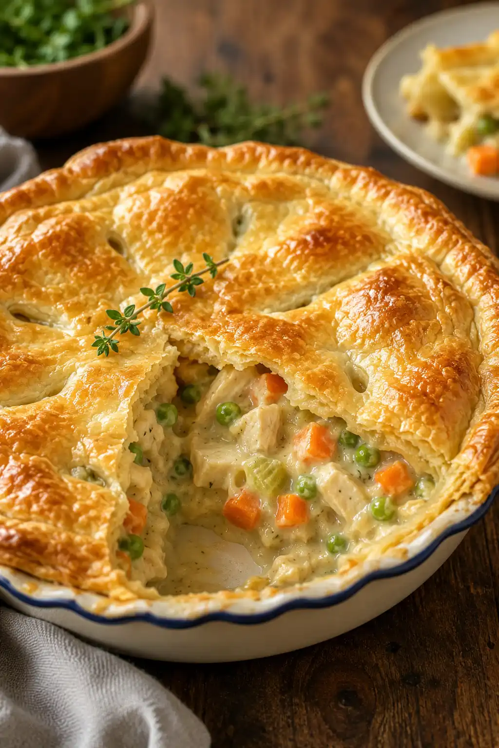 Jamie Oliver chicken pot pie