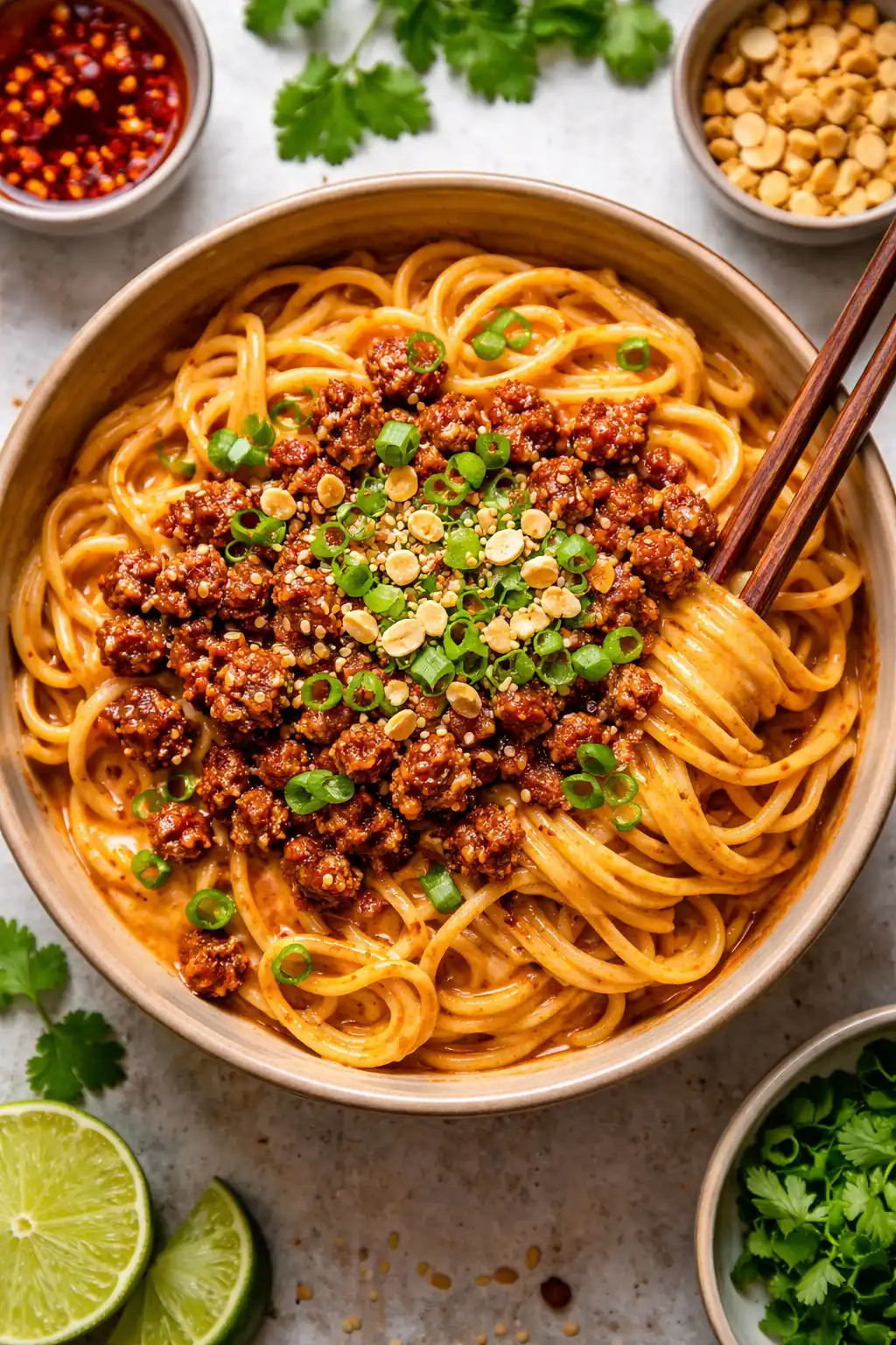 Jamie Oliver dan dan noodles
