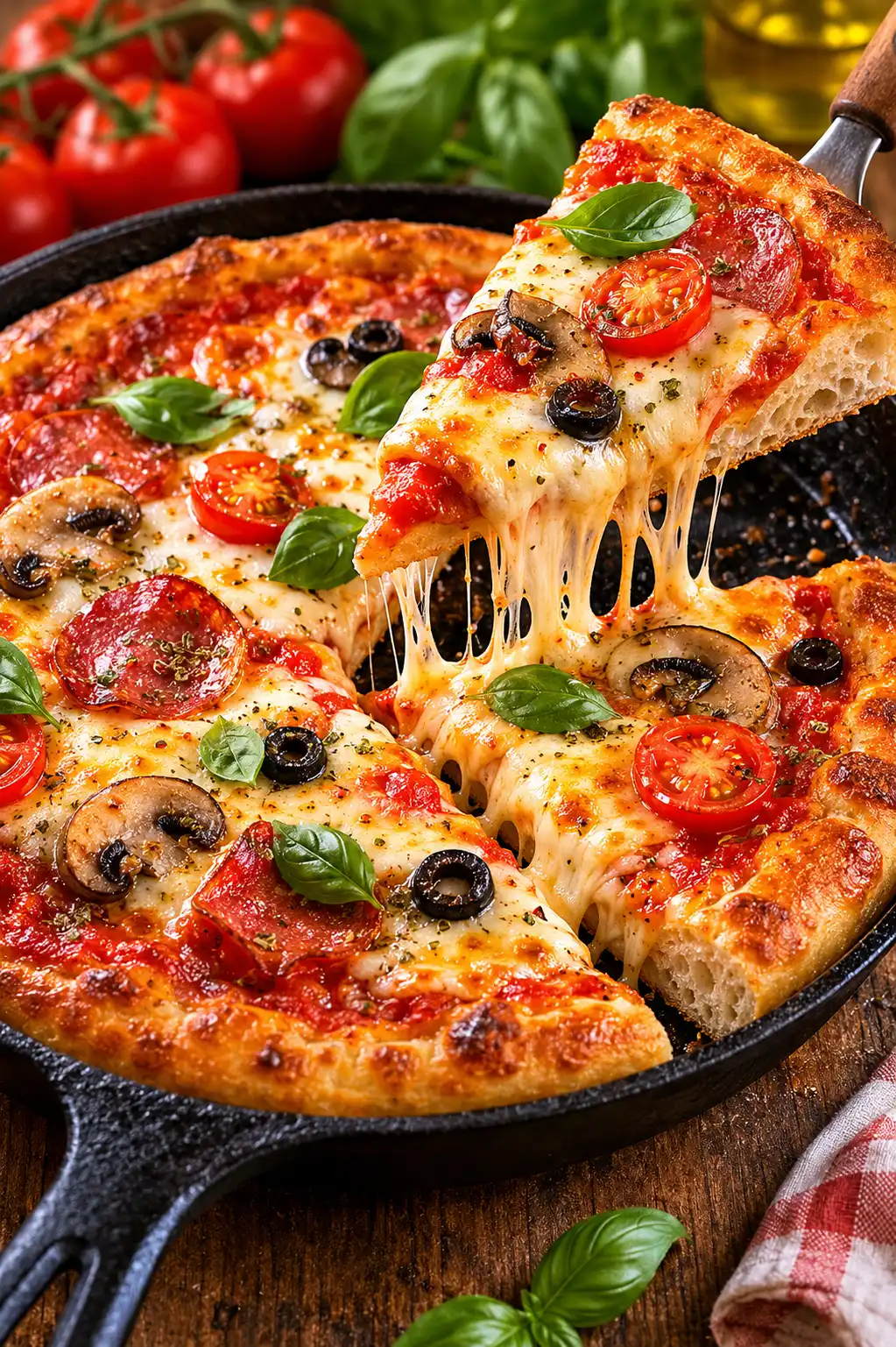 Jamie Oliver pan pizza