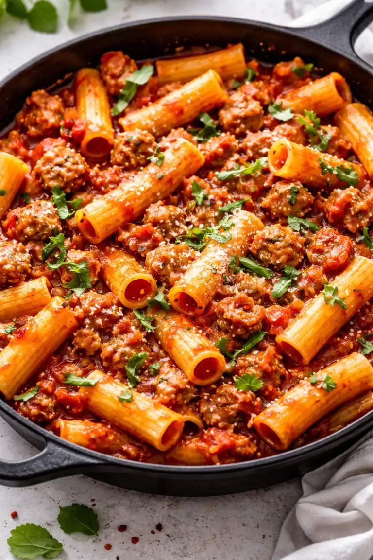 Jamie Oliver sausage pasta 5 ingredients