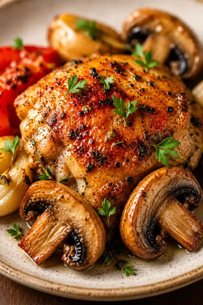 Jamie Oliver Chicken and Mushroom